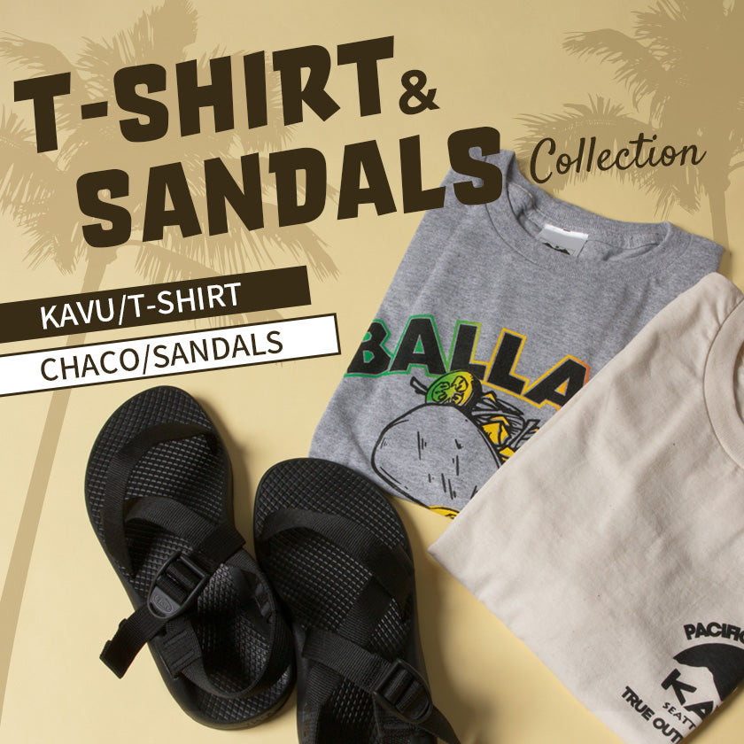 2024｜KAVU TEEとCHACO SANDALで夏を楽しむ！
