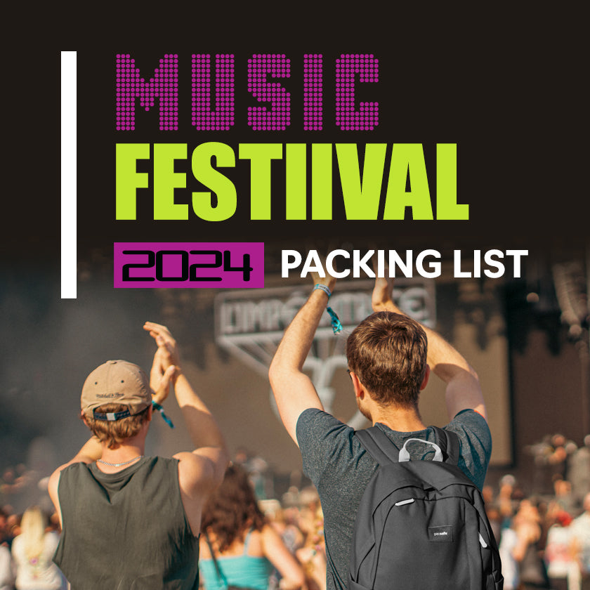 MUSIC FESTIVAL PACKING LIST 2024