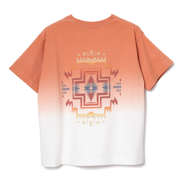 ペンドルトン ウィメンズ ショートスリーブ ジャージーグラデーションダイ MW バックプリントTシャツ