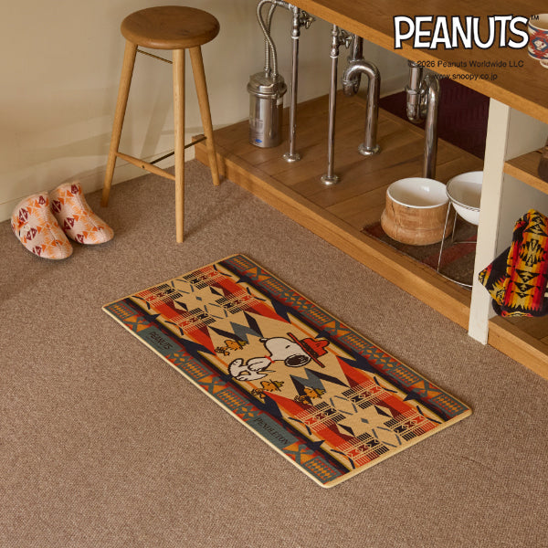 ペンドルトン PEANUTS PVC キッチンマット