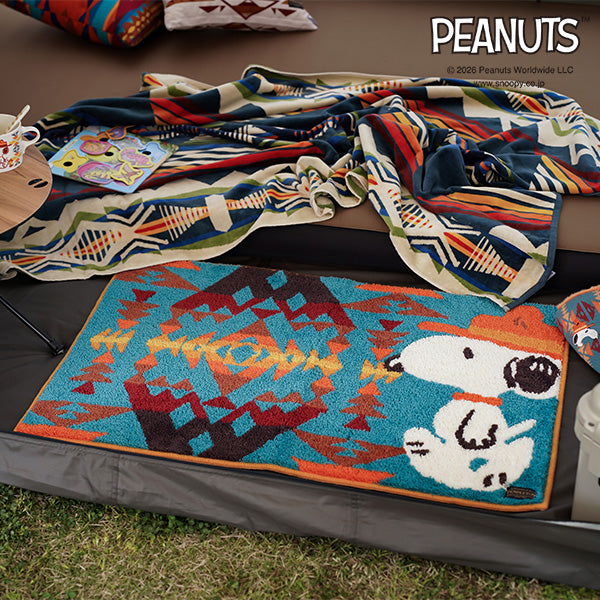 ペンドルトン PEANUTS タフティング ラグマット ダイアモンドピーク
