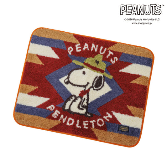 ペンドルトン PEANUTS タフティング スモールラグマット ナイトダンス