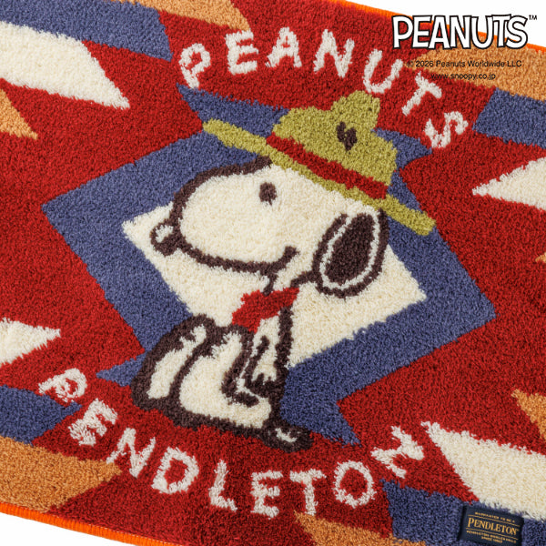 ペンドルトン PEANUTS タフティング スモールラグマット ナイトダンス