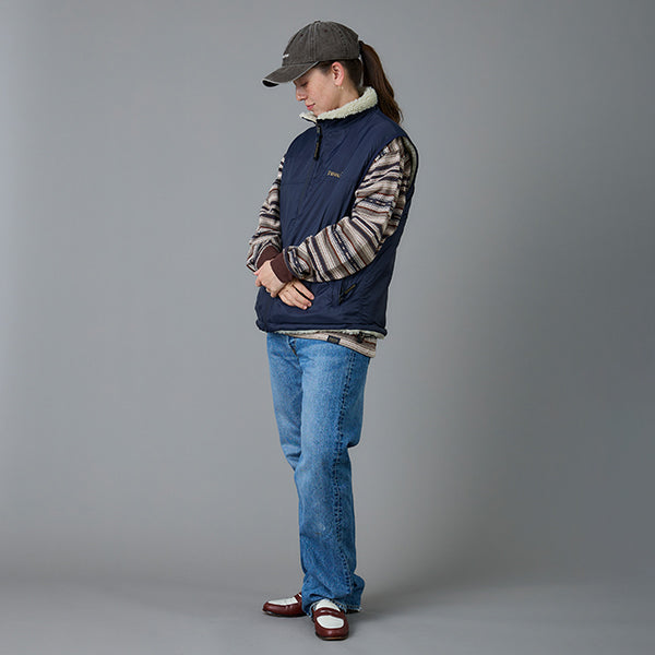 ペンドルトン メンズ ジャガードボアリバーシブルベスト