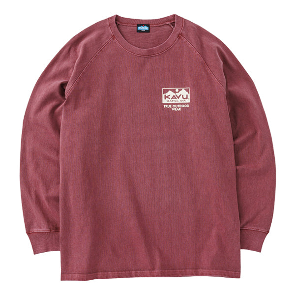 カブー メンズ ヘビーウェイト ロングスリーブTシャツ