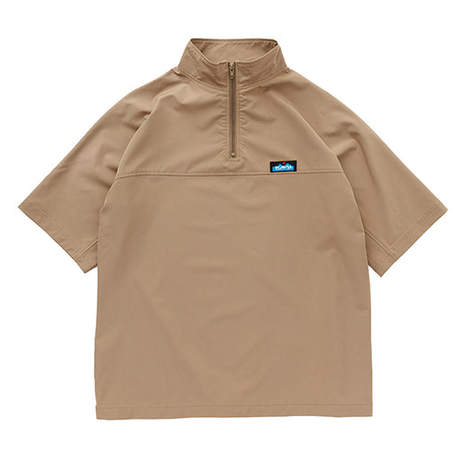 カブー メンズ シェルテックハーフジップシャツ