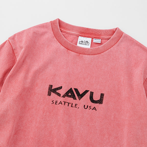 カブー メンズ マウンテンロゴ Tシャツ