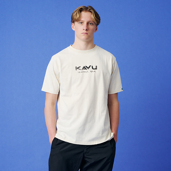 カブー メンズ サーフロゴTシャツ