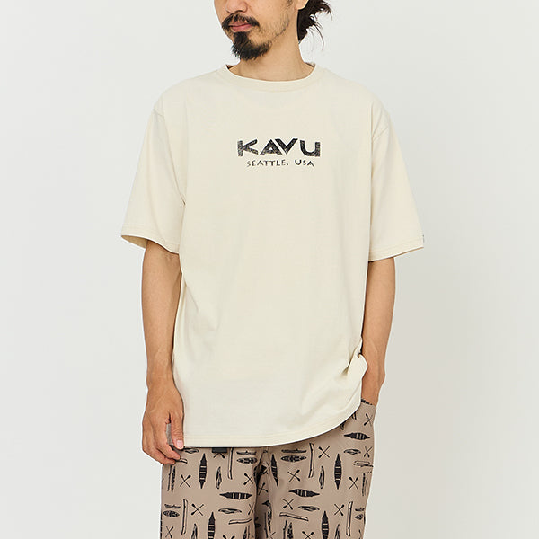 カブー メンズ サーフロゴTシャツ