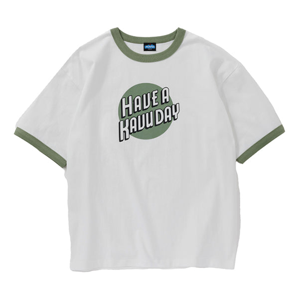 カブー メンズ ハブ リンガー Tシャツ