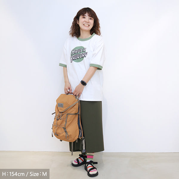カブー メンズ ハブ リンガー Tシャツ