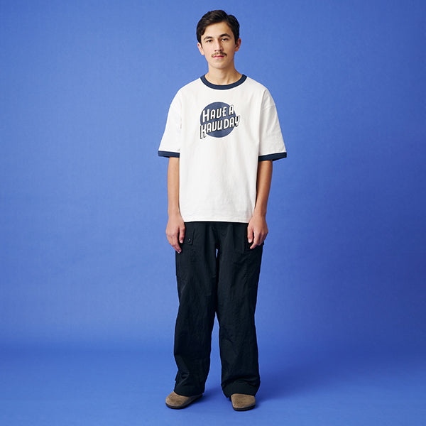 カブー メンズ ハブ リンガー Tシャツ