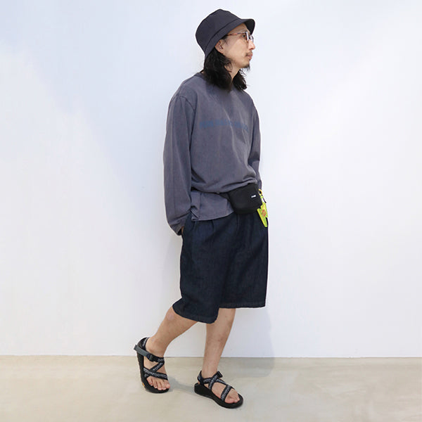 カブー メンズ フレーズ ロングスリーブ リンガー Tシャツ ファン