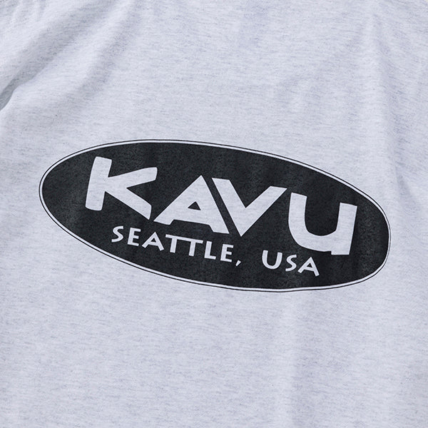 カブー メンズ オーバルロゴ ポケット Tシャツ