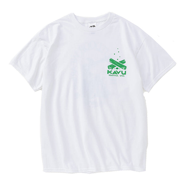 カブー メンズ スタンプ フロッグ Tシャツ