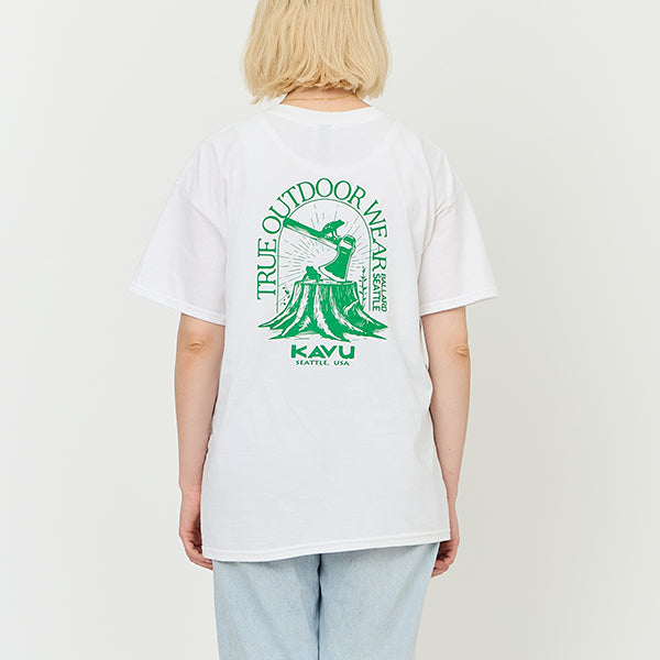 カブー メンズ スタンプ フロッグ Tシャツ