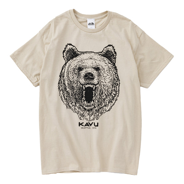 カブー メンズ ベア Tシャツの画像