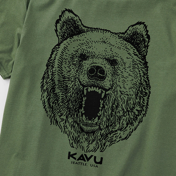 カブー メンズ ベア Tシャツ