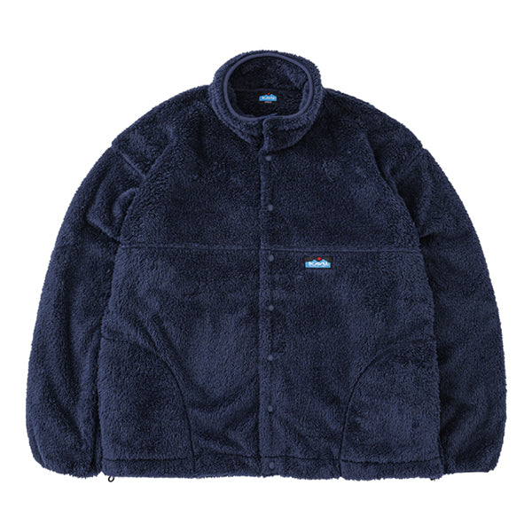 カブー メンズ シャギー スタンドカラー ジャケット