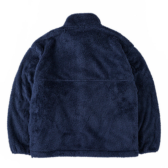 カブー メンズ シャギー スタンドカラー ジャケット