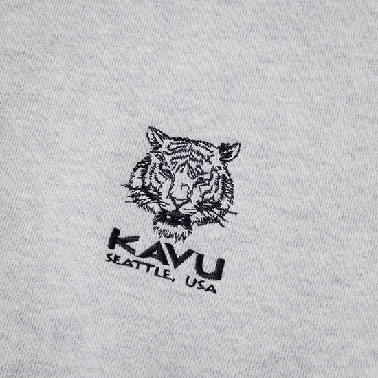 カブー メンズ ワンポイント スウェット タイガー