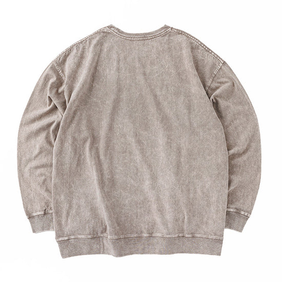 カブー メンズ ケミカルウォッシュ ロングスリーブ Tシャツ