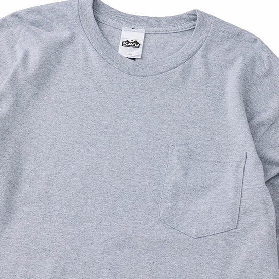 カブー メンズ ポケット 4C ロングスリーブ Tシャツ