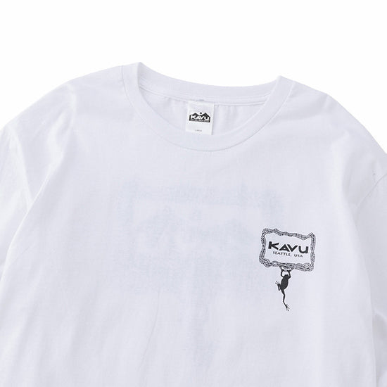 カブー メンズ ハンギングフロッグ ロングスリーブ Tシャツ