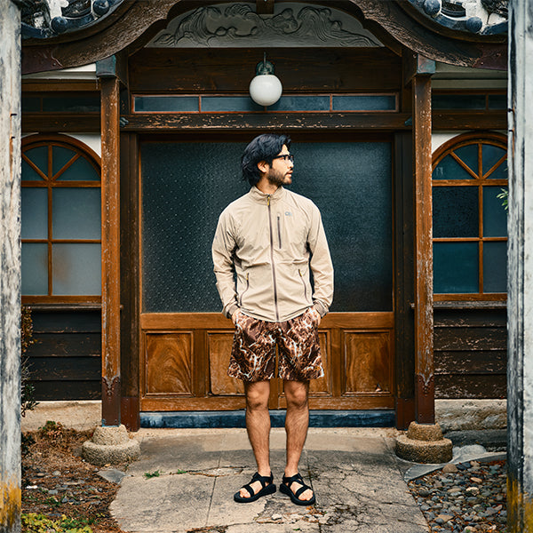 アウトドアリサーチ メンズ デビエイターウィンドジャケット プロカーキ／グラベル