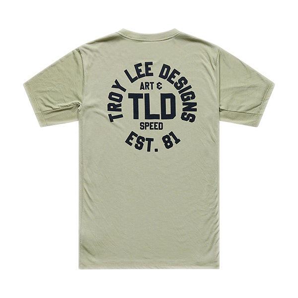 トロイリーデザインズ スカイラインライド ショートスリーブT スタンプス セージ