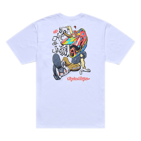 トロイリーデザインズ ショートスリーブT シグネーチャー ヘリテージ／ホワイト